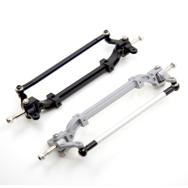 1/14 trailer aluminium ( silver color ) Tamiya truck front axle steering gear ro drink paul (pole) 