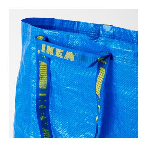 【送料無料】新品 即決 IKEA イケア FRAKTA フラクタ キャリーバッグ M 403.017.08 エコバッグ ゴミ分別バッグ ランドリーバッグ 容量36 l_画像2