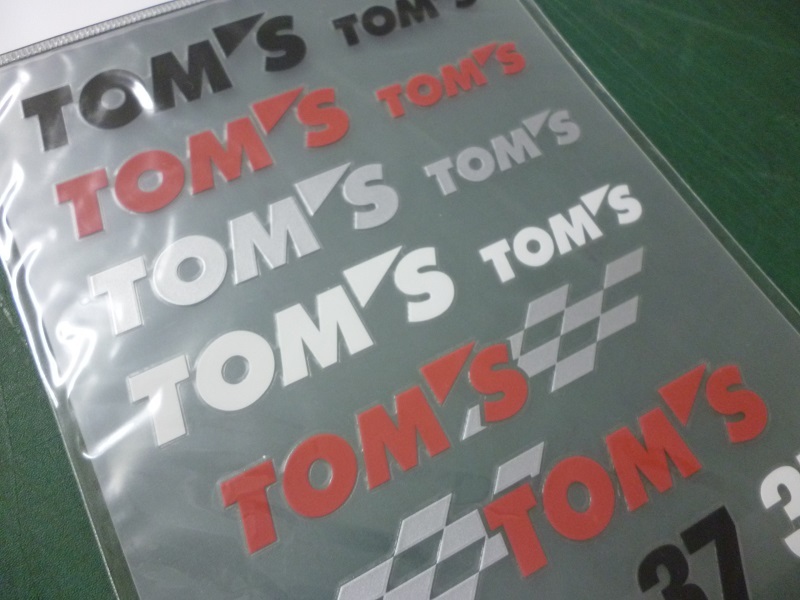 当時物 TOM’S MINIステッカーセット(転写)【未使用品】_画像6