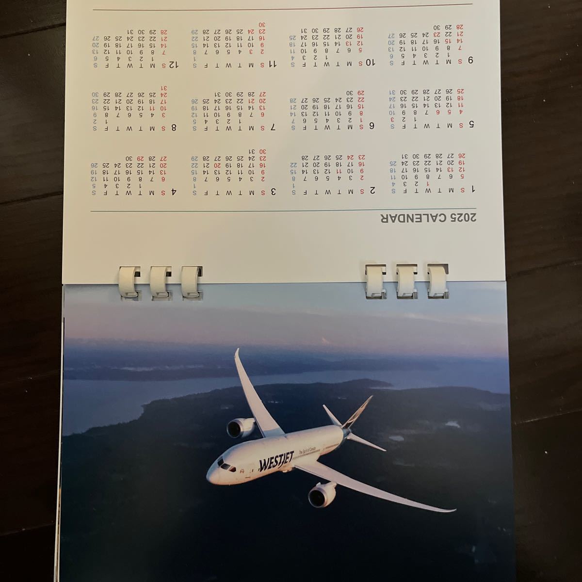 【非売品】WESTJET（ウエストジェット航空）2024カレンダー ※2023年5月成田就航！日本向けカレンダーです！_画像10