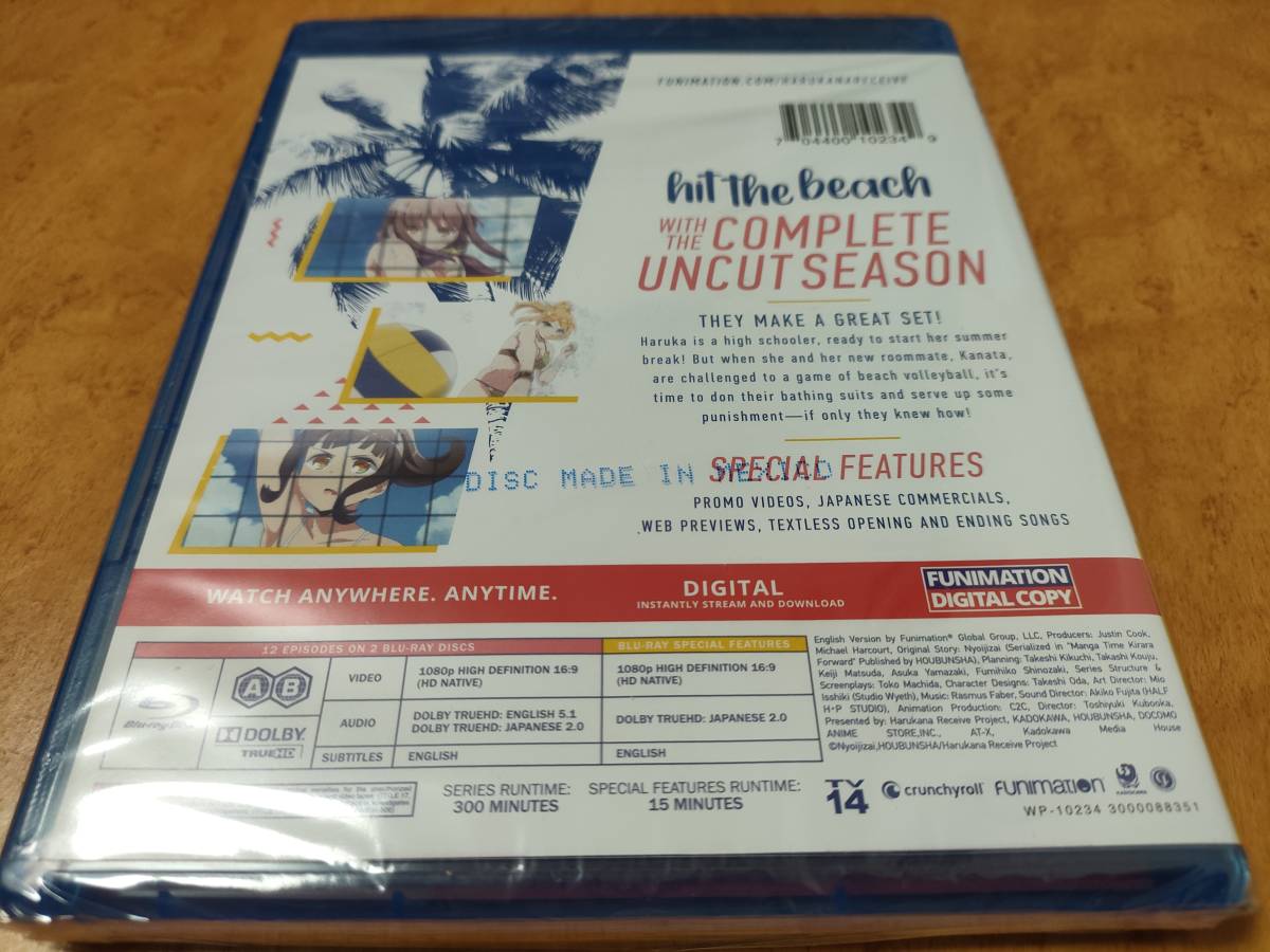 はるかなレシーブ　未開封輸入盤Blu-ray　優木かな/宮下早紀/種崎敦美/末柄里恵/島袋美由利/鬼頭明里　送料185円で最大４点まで同梱可_画像2