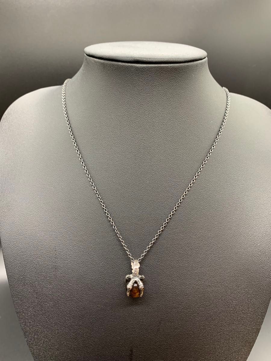 ジャムホームメイド タイガーアイ ネックレス jamhomemade 鳥 ジャムホームメイド タイガーアイ ネックレス jamhomemade 鳥