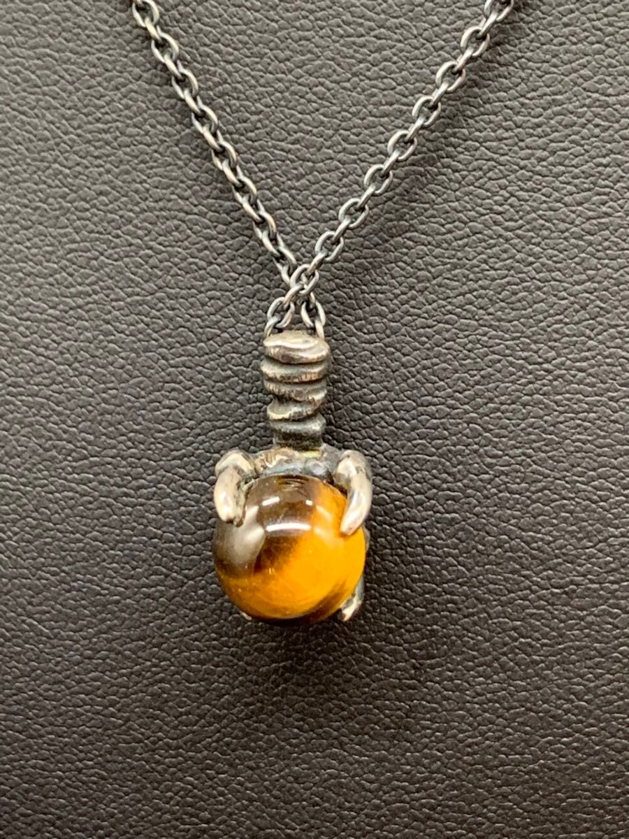 ジャムホームメイド タイガーアイ ネックレス jamhomemade 鳥 ジャムホームメイド タイガーアイ ネックレス jamhomemade 鳥