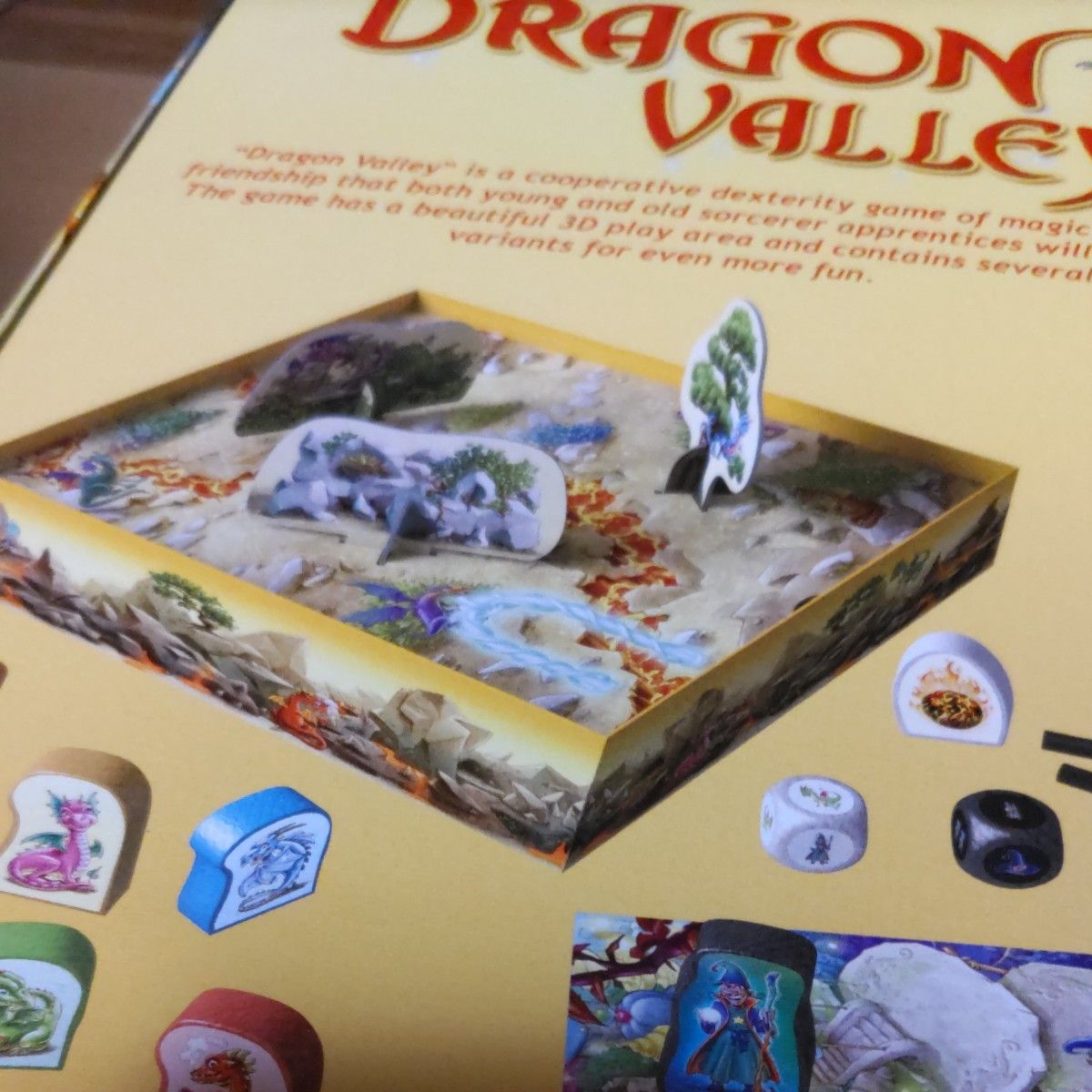 美品 ドイツ製 ドラゴンバレー 英語版 自家和訳あり 器用さ協力型 クイーンキッズ dragon valley