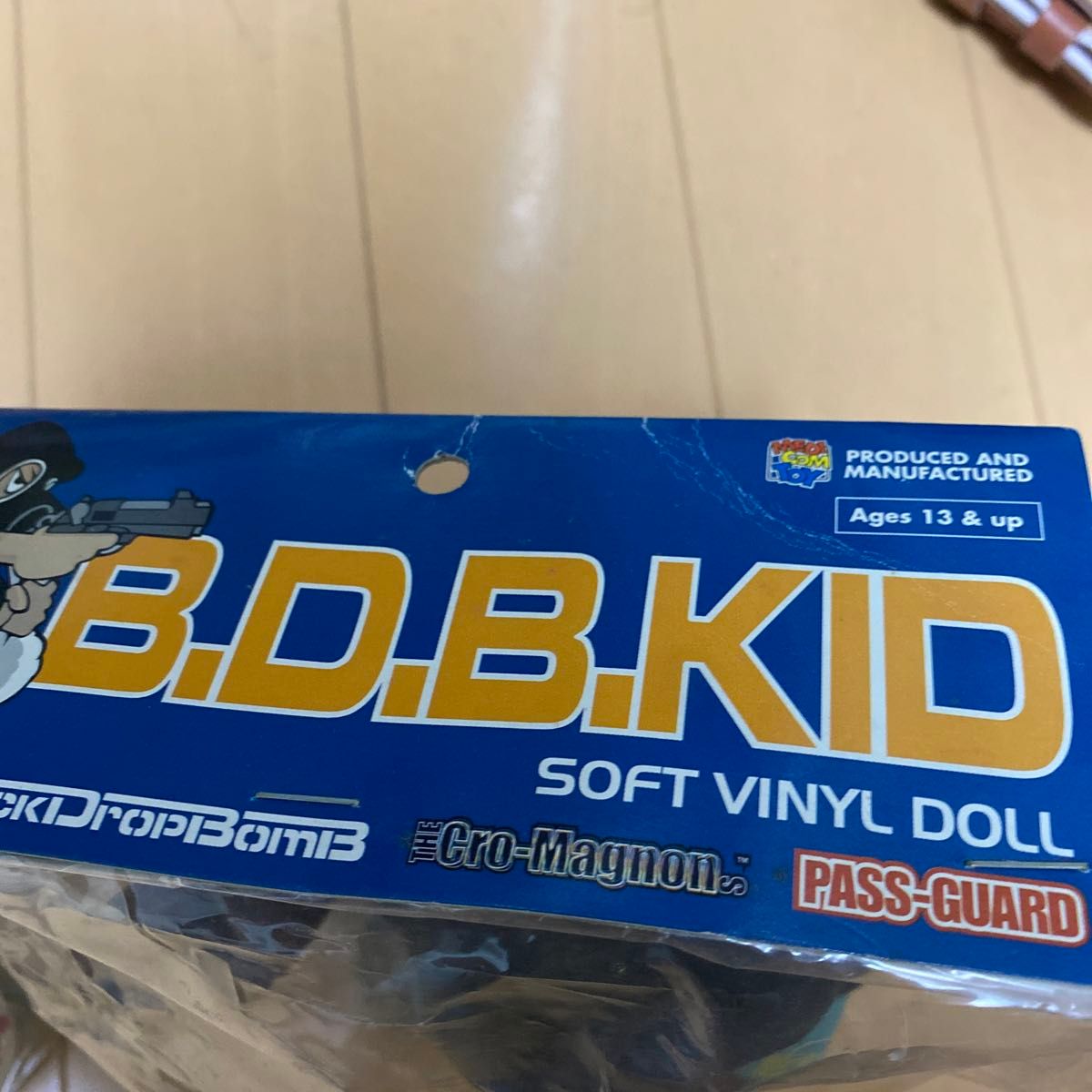 【未開封】バックドロップボム　フィギュア　B.K.B.KID SOFT VINYL DOLL 2体セット