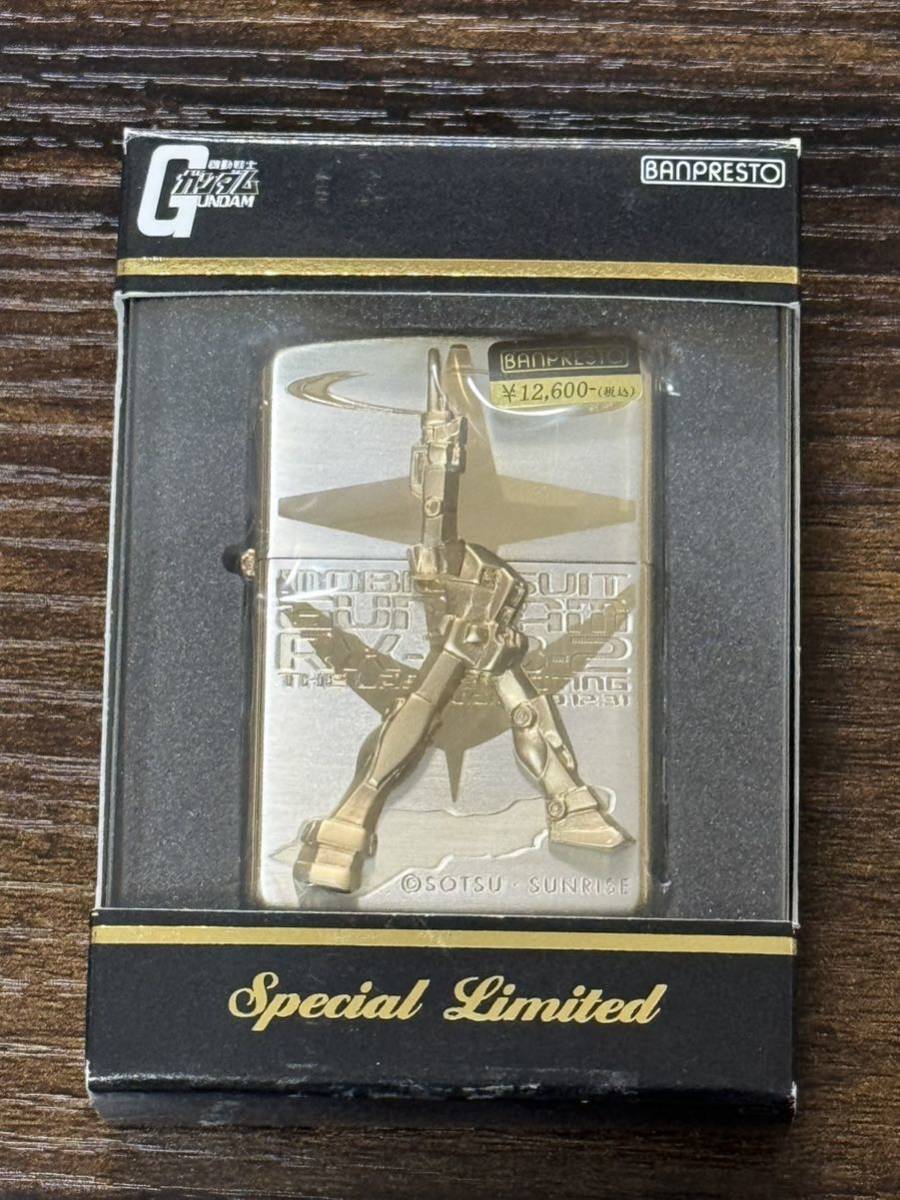 zippo 機動戦士ガンダム スペシャルリミテッド 限定品 ラストシューティング 2008年製 MOBILE SUIT GUNDAM シリアルナンバー NO.103/1000