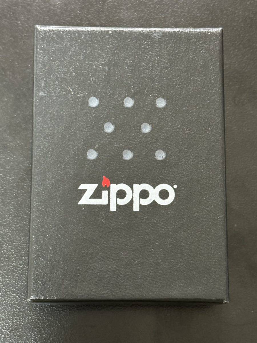 zippo 底面斜体 ロゴ 4面 ブラック 筆記体 ジッポハート 年代物 1988年製 ブラック 特殊加工品 前面コーナーカット 希少刻印 ケース