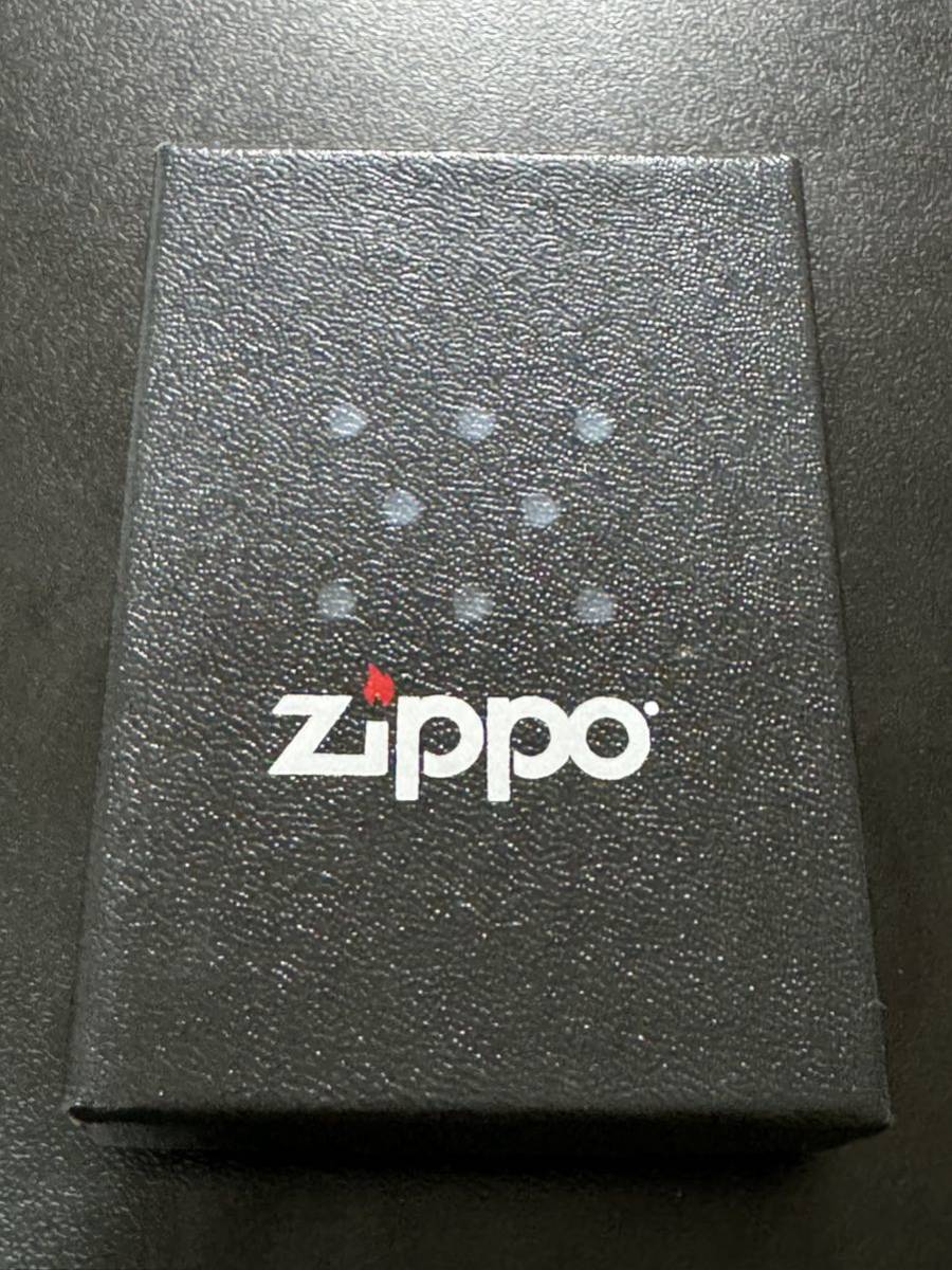 zippo 底面斜体 ロゴ 4面 ブラック 筆記体 ジッポハート 年代物 1988年製 ブラック 特殊加工品 前面コーナーカット 希少刻印 ケース 保証書_画像8