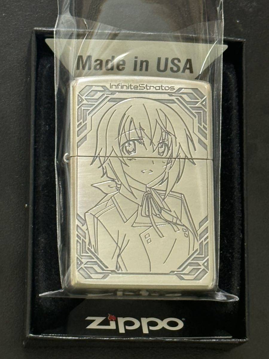 zippo インフィニット ストラトス シャルロット デュノア 2011年製 Infinite Stratos Charlotte Dunois アニメ 両面デザイン_画像2