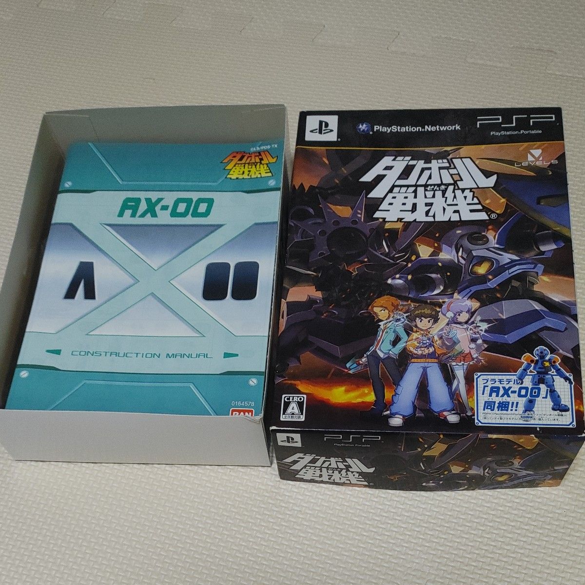 プラモデルのみ「箱無し」　PSP ダンボール戦機　AX-00 プラモデル　未開封