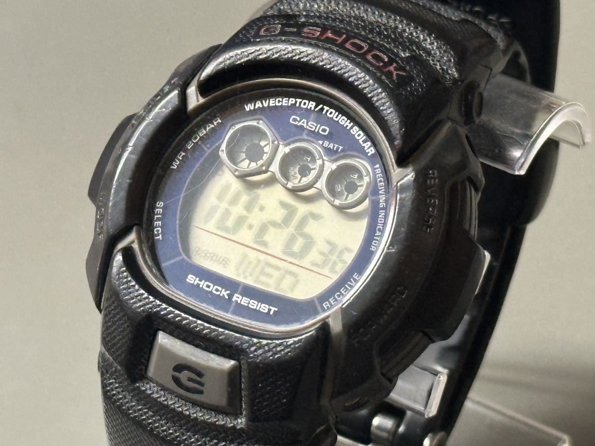 1円〜◆CASIO カシオ G-SHOCK Gショック The G ソーラー電波時計 GW-002J デジタル メンズ腕時計 稼働品_画像1