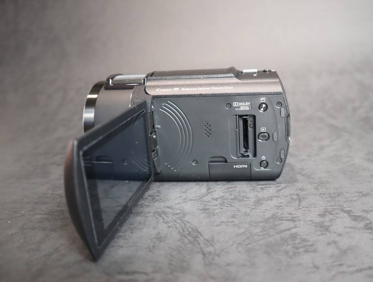 SONY ソニー デジタル 4K ビデオカメラレコーダー FDR-AX45 Handycam 保証2025年3月まであり_画像8