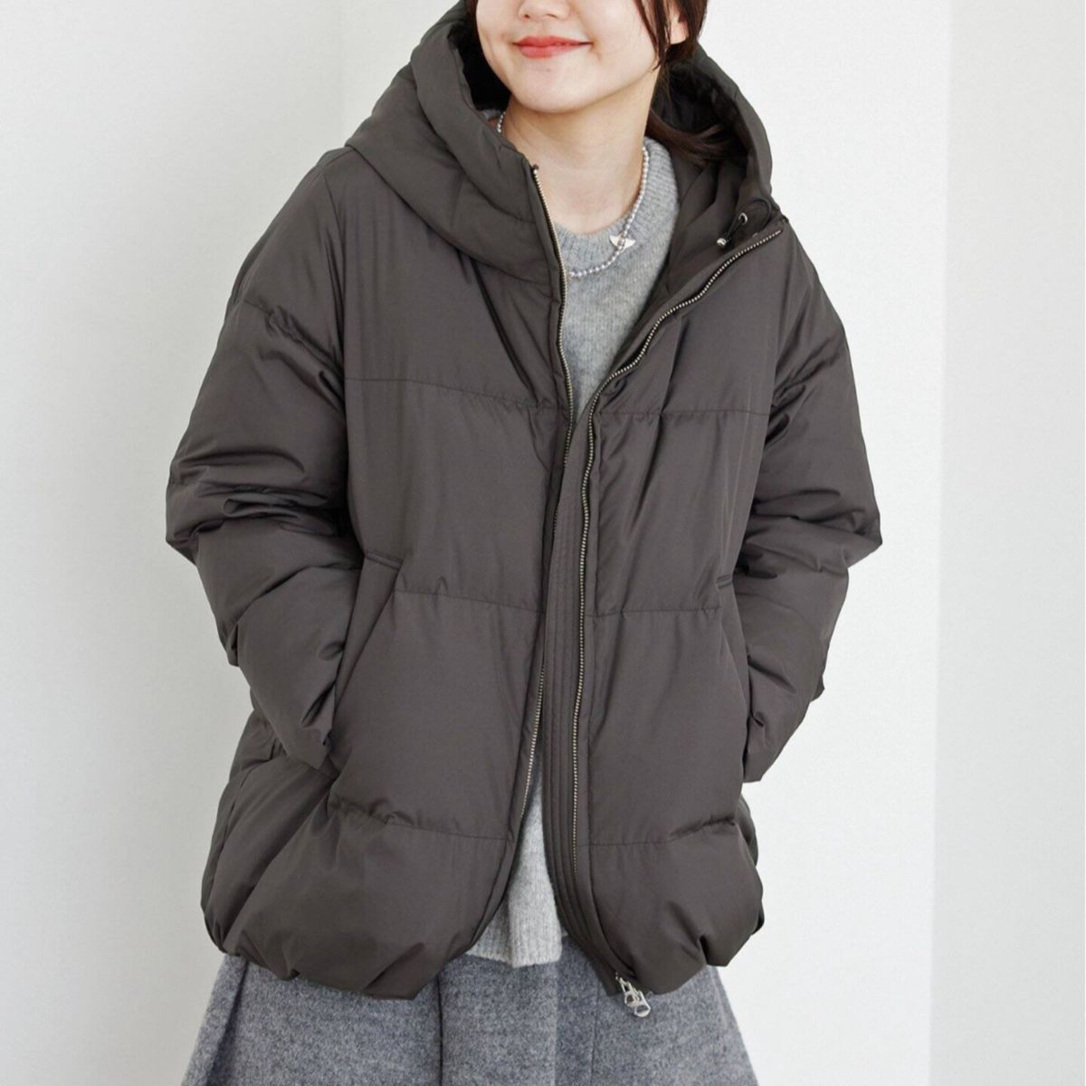 6×1 COPENHAGEN】HIGH COLLAR ダウンジャケット(その他ブルゾン 6×1 COPENHAGEN】HIGH COLLAR ダウンジャケット(その他ブルゾン