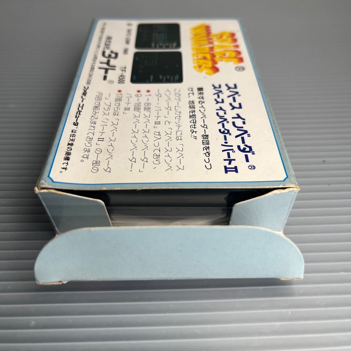 【準美品・1円スタート】ファミコンソフト スペースインベーダー FC _画像9