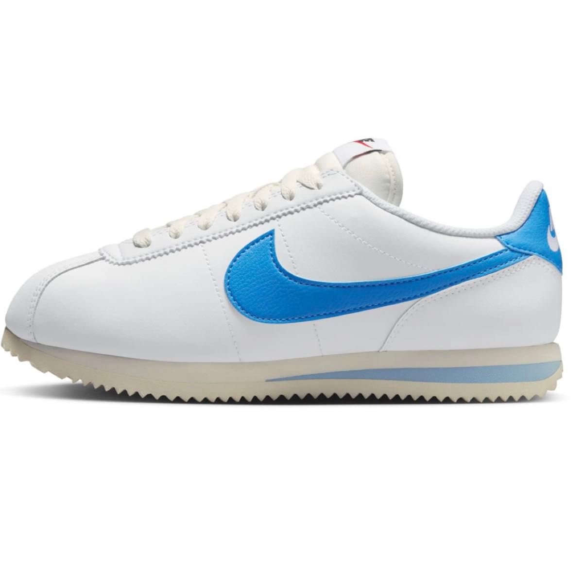 NIKE WMNS Cortez ナイキ コルテッツ ホワイト ブルー 28cm 新品タグ、箱付き　プレゼントにも