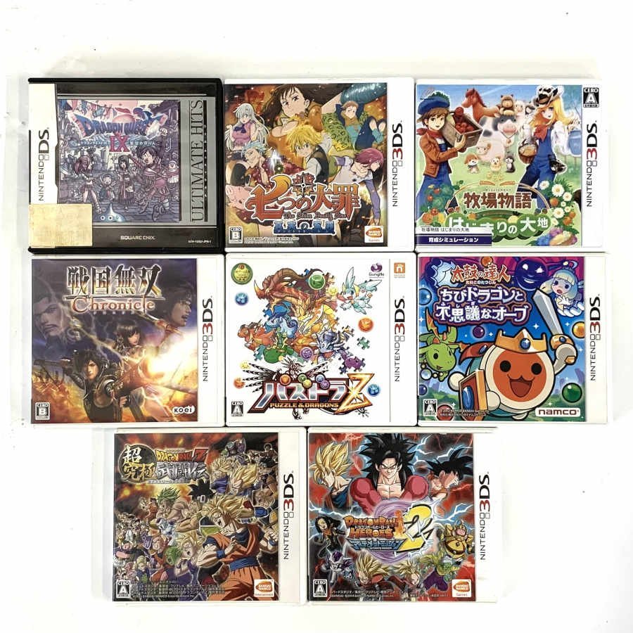 【25本セット/まとめ売り】NINTENDO DS/3DSソフト パズドラ/七つの大罪/モンスターハンター ※状態説明あり ＊ジャンク品【福岡】_画像7