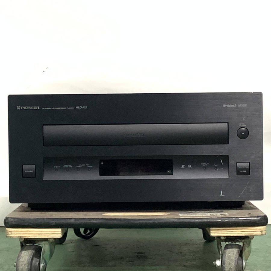 PIONEER HLD-X0 HI-VISION LD/LASERDISK PLAYER パイオニア LDプレーヤー●現状品_画像1