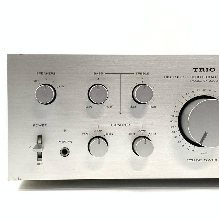 TRIO KA-8300 トリオ プリメインアンプ 定格出力80W+80W(8Ω時)◆現状品_画像2
