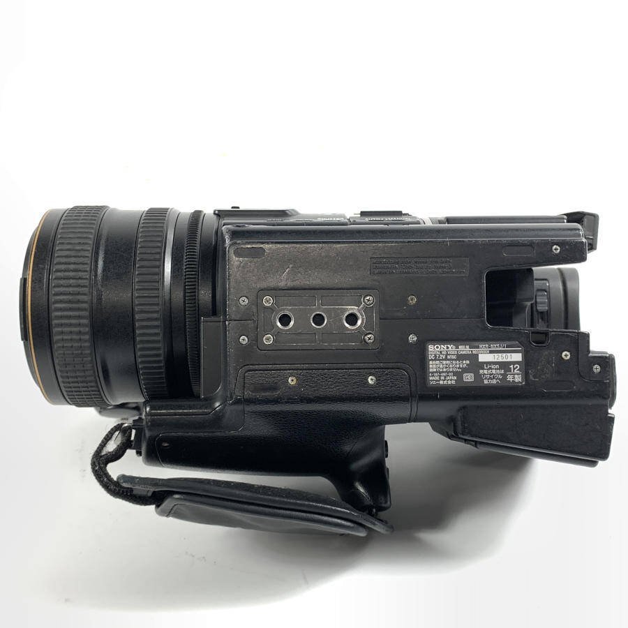 SONY ソニー HXR-NX5J/1 デジタルビデオカメラ キャリングバッグ付き●ジャンク品【TB】_画像7