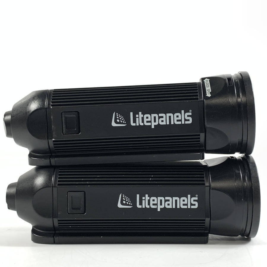 Litepanels ライトパネルズ CALIBER フレネル型LEDライト 2台セット●現状品【TB】_画像4