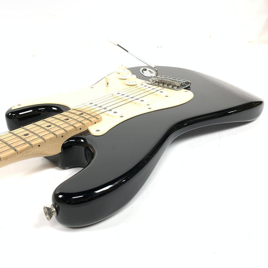 Squier by Fender スクワイア ストラトキャスター エレキギター シリアルNo.CY110802795 黒系 ソフトケース付き★現状品_画像4