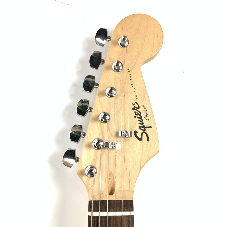 Squier by Fender スクワイア ストラトキャスター エレキギター シリアルNo.CY06066592 赤系 ソフトケース付き★現状品_画像6