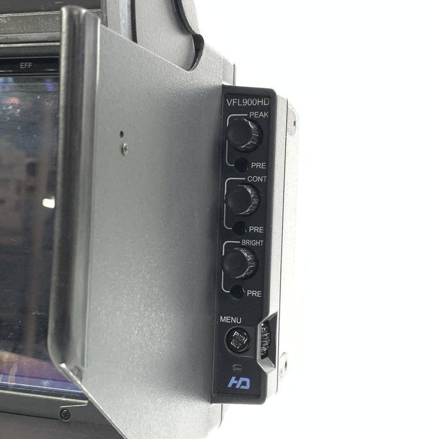IKEGAMI 池上通信機 VFL900HD LCDカラービューファインダー フード/マウント付●ジャンク品【TB】_画像9