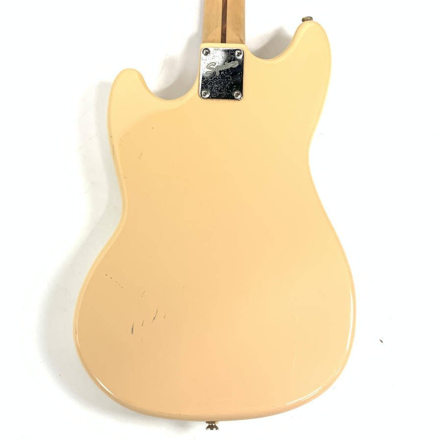 Squier スクワイヤ BRONCO BASS エレキベース ブロンコベース シリアルNo.IC060732586 白系★現状品_画像8