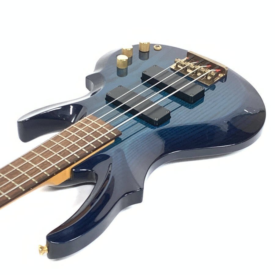 EDWARDS エドワーズ REINDEER BASS エレキベース 青系 ソフトケース付き★現状品_画像4