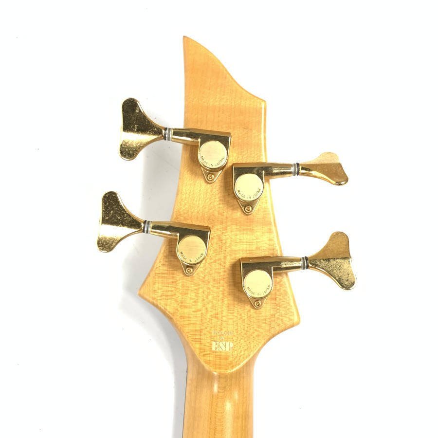 EDWARDS エドワーズ REINDEER BASS エレキベース 青系 ソフトケース付き★現状品_画像7