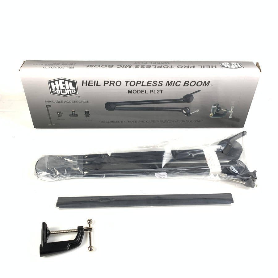 美品 HEIL SOUND PL2T HEIL PRO TOPLESS MIC BOOM マイクスタンド 元箱付き★未使用品_画像1