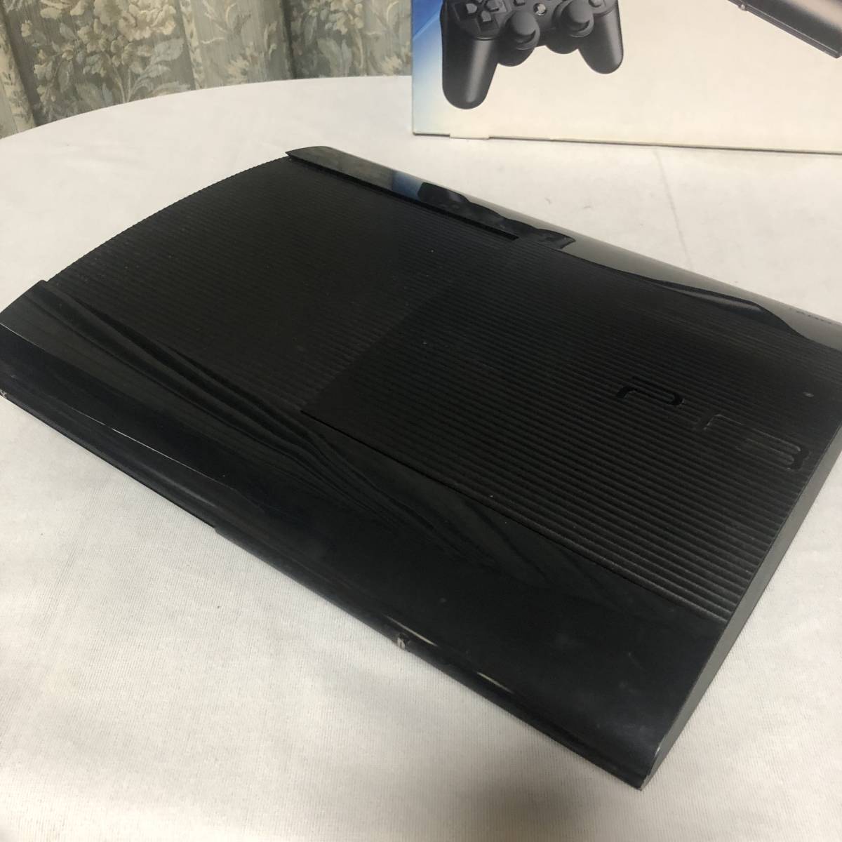  【動作確認済】PS3 本体 セット ブラック SONY PlayStation3 CECH-4300C 箱付き　初期化済_画像8
