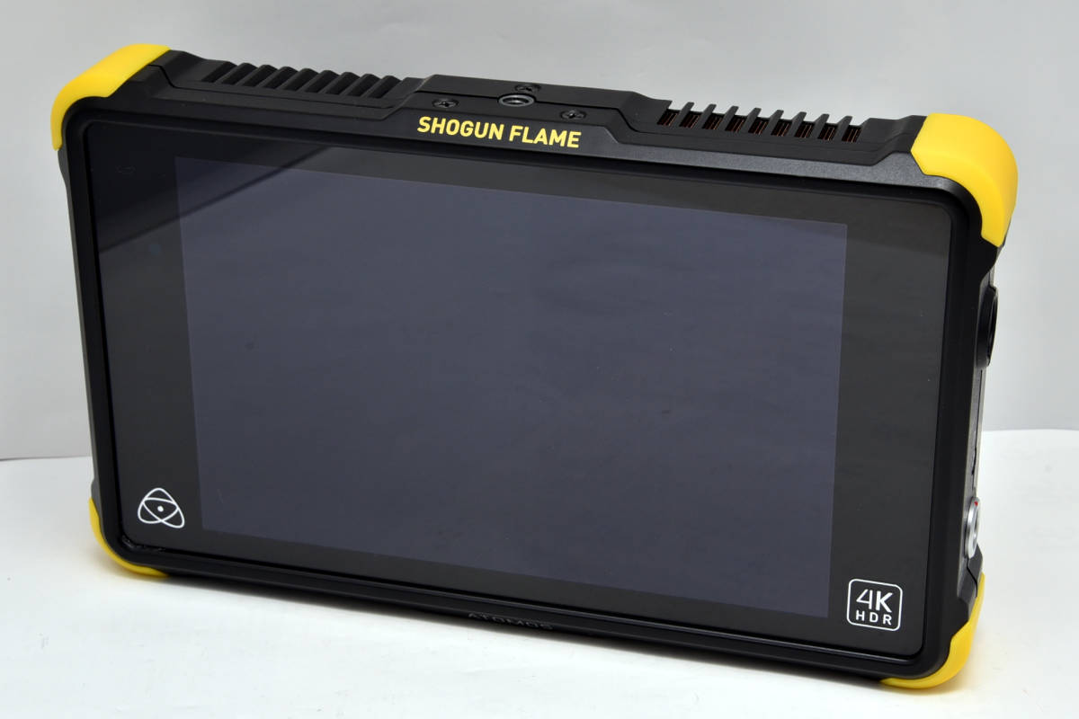 良品！ ATOMOS SHOGUN FLAME　ATOMSHGFL2　ソフトケース版　7型 Full HD　高輝度S-IPS液晶　4K　HDMI/SDI　フィールドモニター_機能問題ありません！