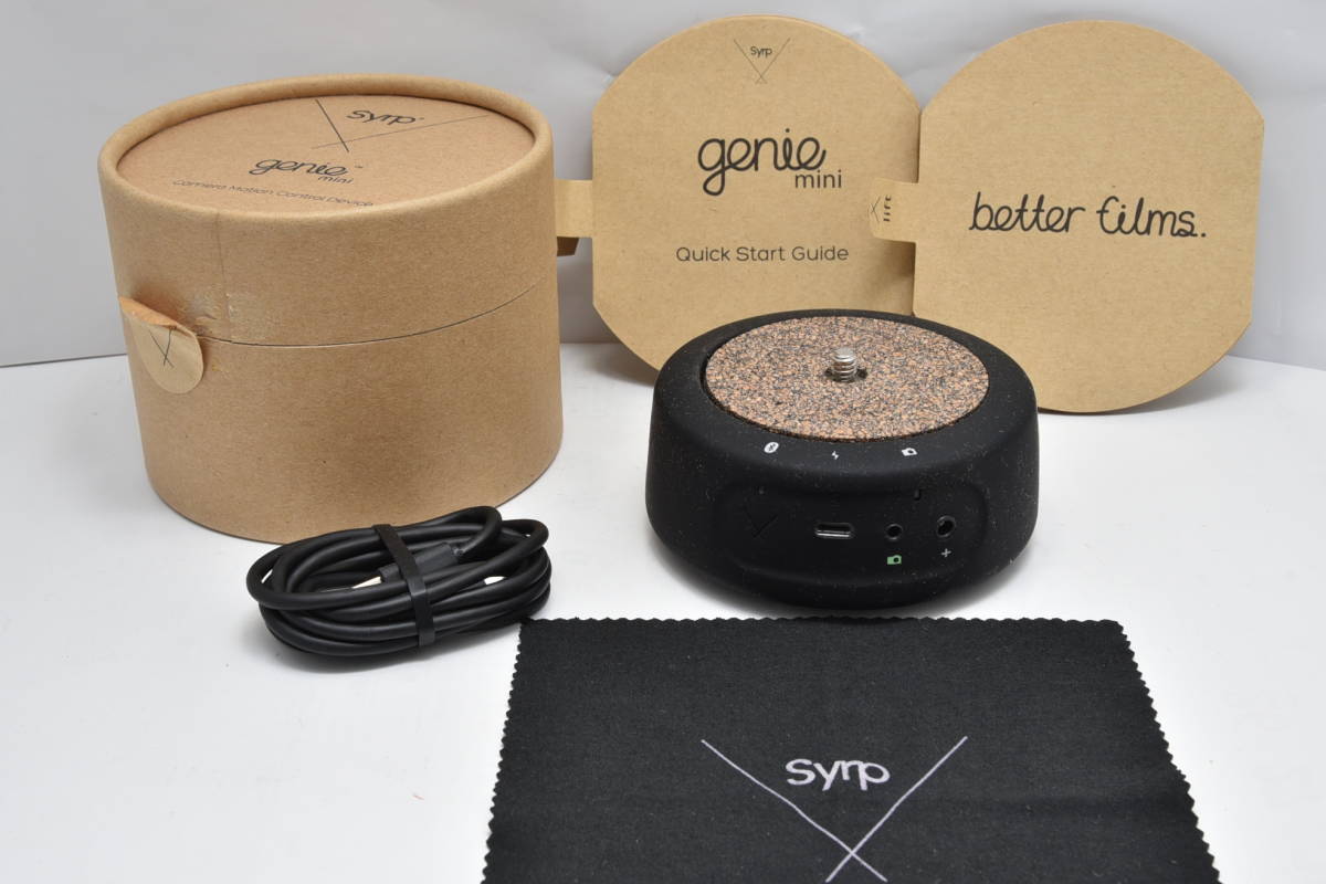 美品! シロップ ジーニーミニ Syrp Genie Mini 主要付属品完備 美品! シロップ ジーニーミニ Syrp Genie Mini 主要付属品完備