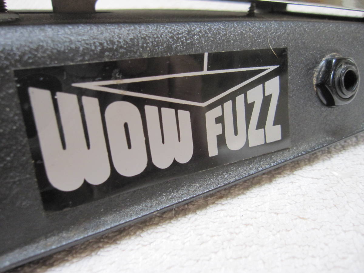 VOXのWOW FUZZ 超々激レア！ 約50年以上前の当時物！　動作品ですが一応ジャンクで。_画像6