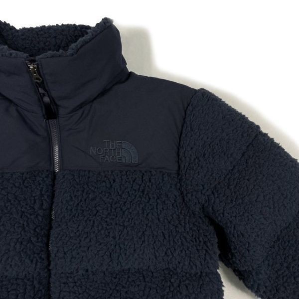 1円～!売切!【正規新品】THE NORTH FACE SHERPA NUPTSE JACKET ダウンジャケット ヌプシ キャンプ シェルパフリース ボア(M)紺 190122-160_画像5