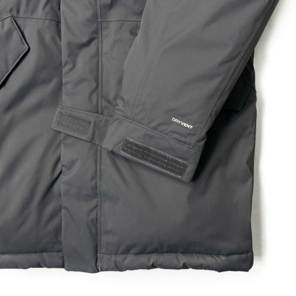 1円～!売切!【正規新品】THE NORTH FACE BEDFORD DOWN PARKA ダウンジャケット ベッドフォード US限定 撥水 防水 防寒(L)グレー 190122-200_画像5