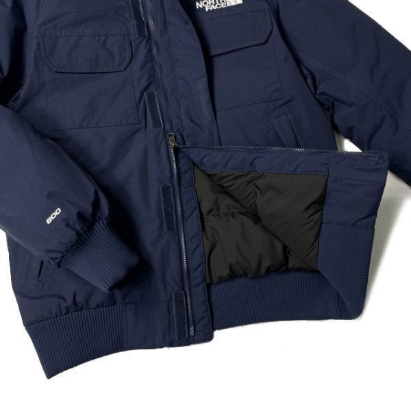 1円～!売切!【正規新品】THE NORTH FACE◆MCMURDO BOMBER JACKET◆マクマードボンバー ダウンジャケット US限定 新作 防寒(L)紺 190122-175_画像7