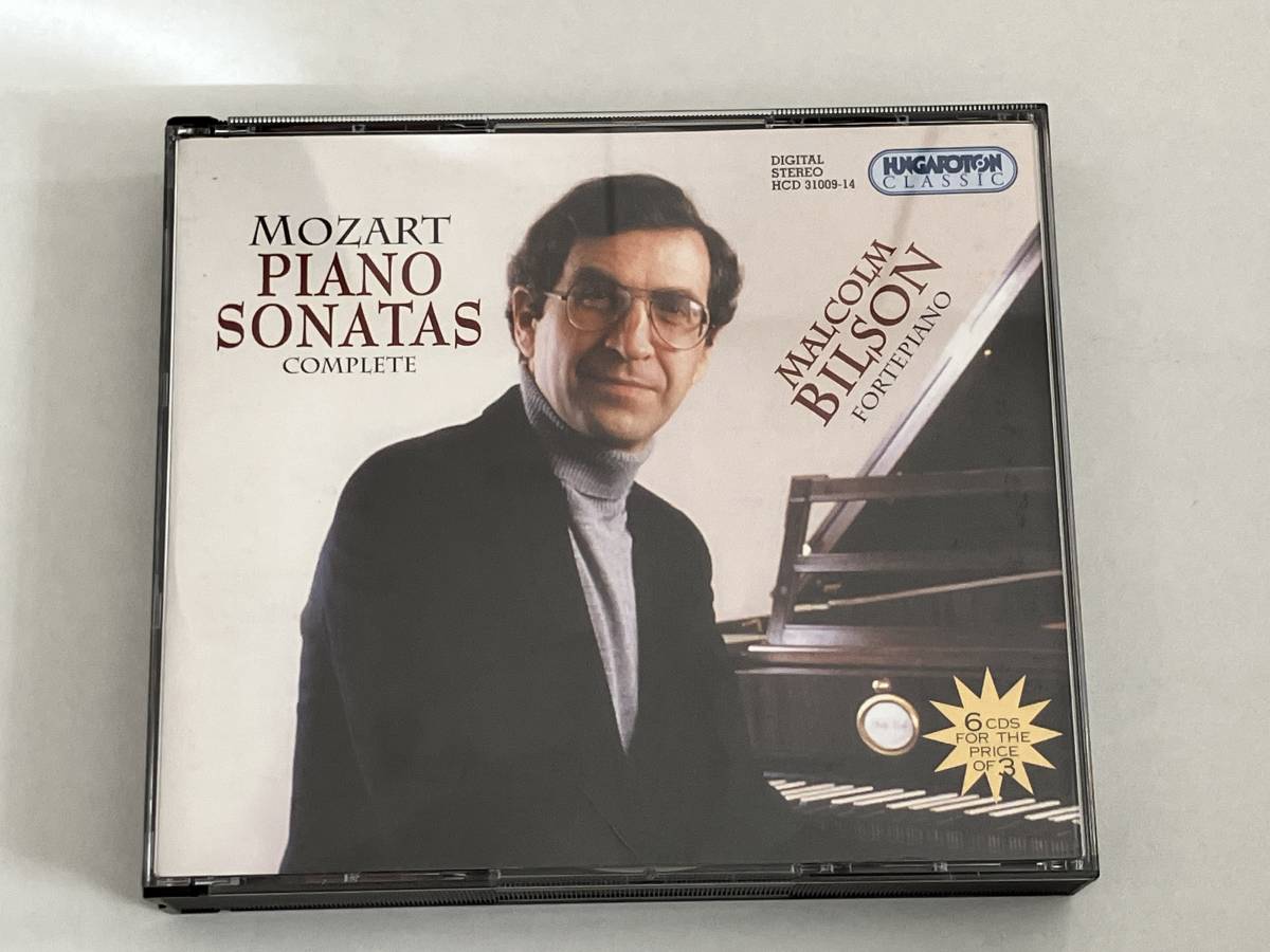 モーツァルト：ピアノ・ソナタ全集　ピアノ：マルコム・ビルソン　6枚組CD　5_画像3