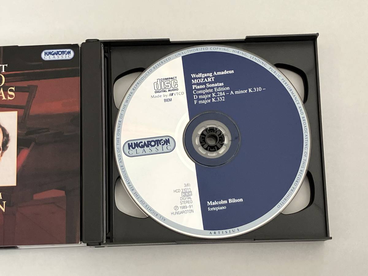 モーツァルト：ピアノ・ソナタ全集　ピアノ：マルコム・ビルソン　6枚組CD　5_画像7