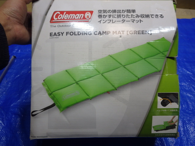 ★☆☆☆ Coleman EASY FOLDING CAMP MAT コールマン インフレーターマット 収納やかたずけがかんたんコンパクト！！ ☆☆☆★_画像1