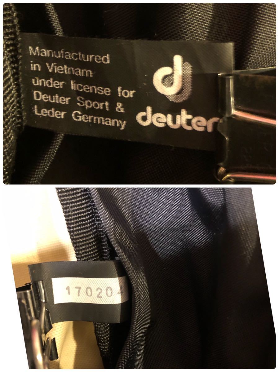 deuter　ドイター　FUTURA 22 AC　デイパック レインカバー付　中古　エアコンフォート機能_画像10