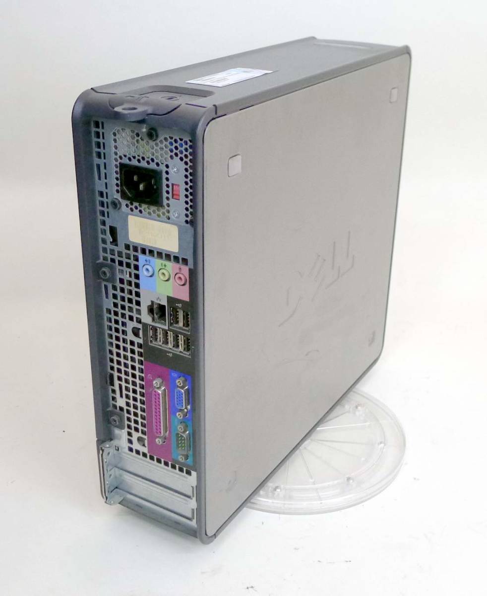 T10760dジャンク Dell OPTIPLEX GX520 Celeron WinXPプロダクト付 通電・起動確認済み！_使用感が見られます