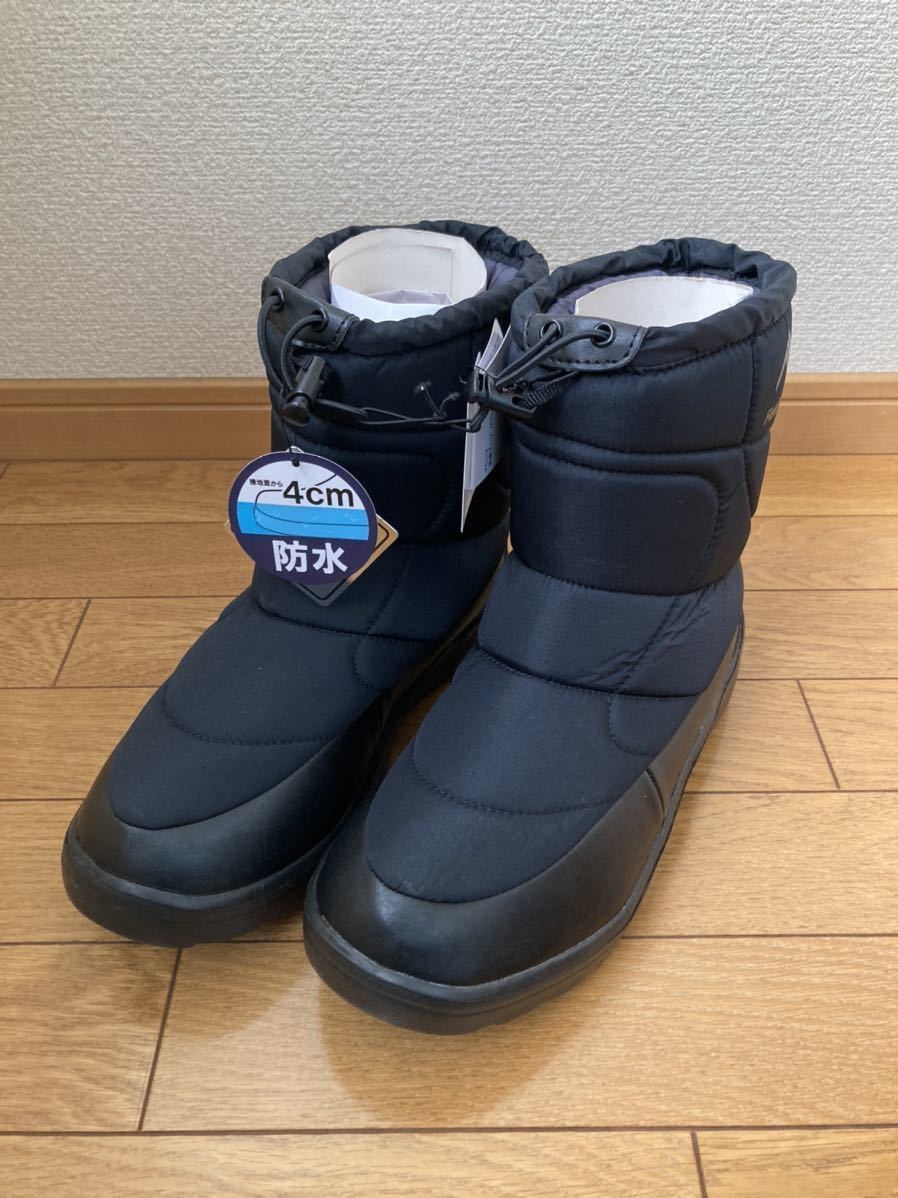 【新品未使用】WORKMAN ワークマン ケベック LL ブラック スノーブーツ 防寒ブーツ 雪遊び 防水 アウトドア スノボー 長靴 ガーデニング_画像1