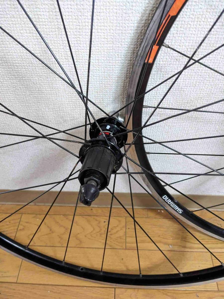 WH R500 クリンチャー 700c Shimano 10s ホイール HO700 HOA231129F_画像2