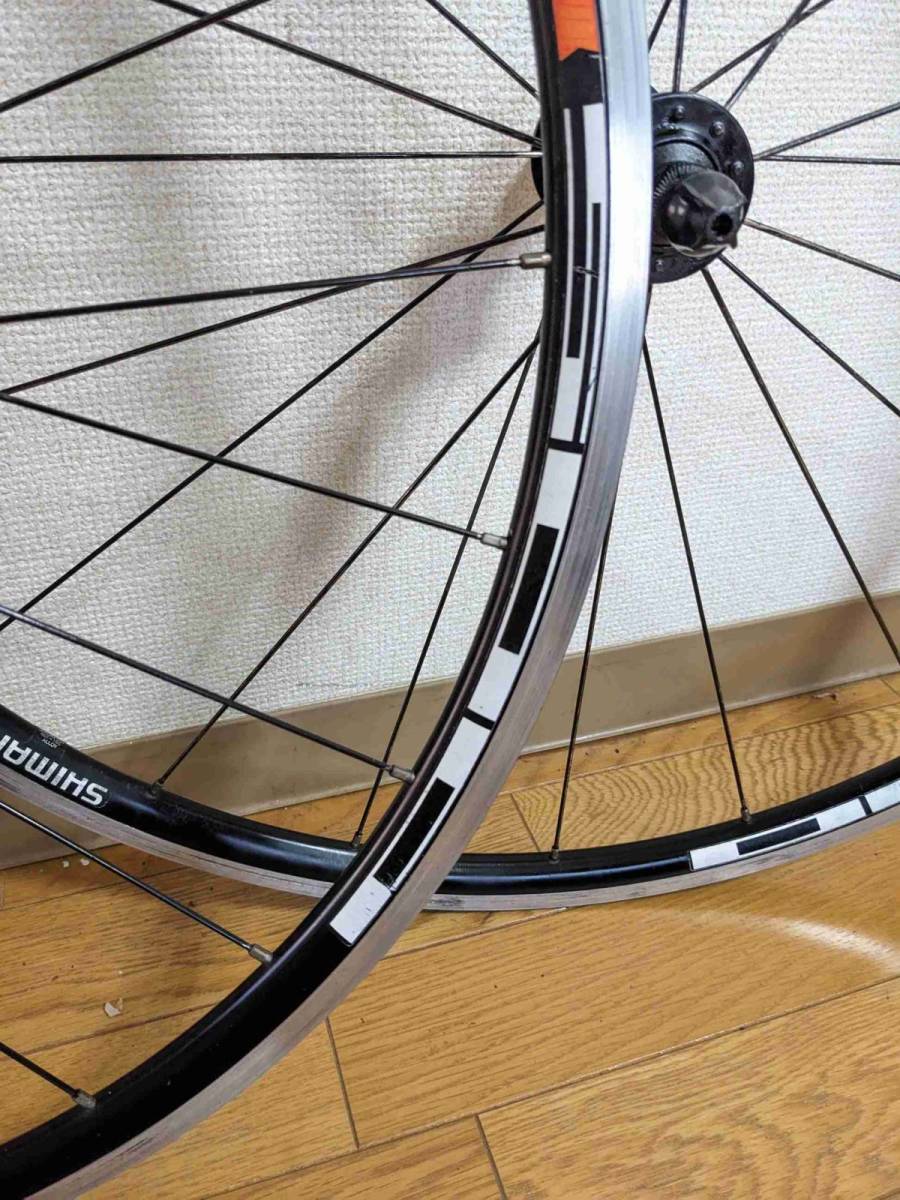 WH R500 クリンチャー 700c Shimano 10s ホイール HO700 HOA231129F_画像8