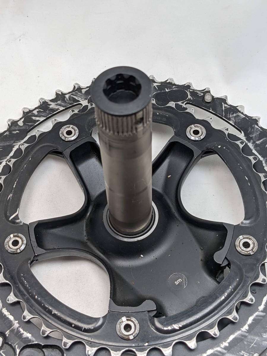 FC 5700 Shimano 105　52　38t　クランク　シマノ　2x10s FCA230906D_画像9