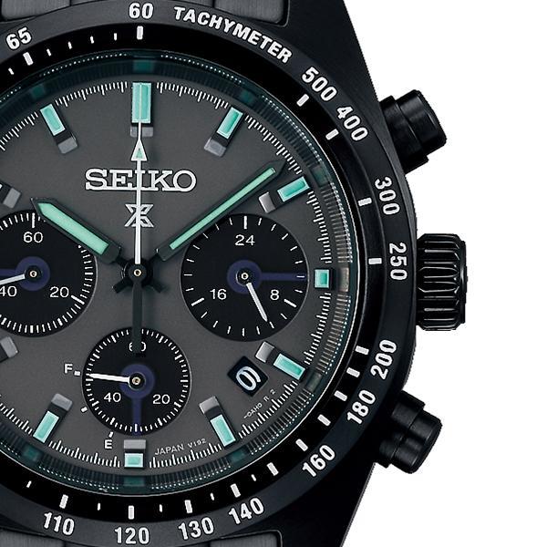 有名なブランド SEIKO ナイトビジョンメンズ腕時計SBDL103 ブラック