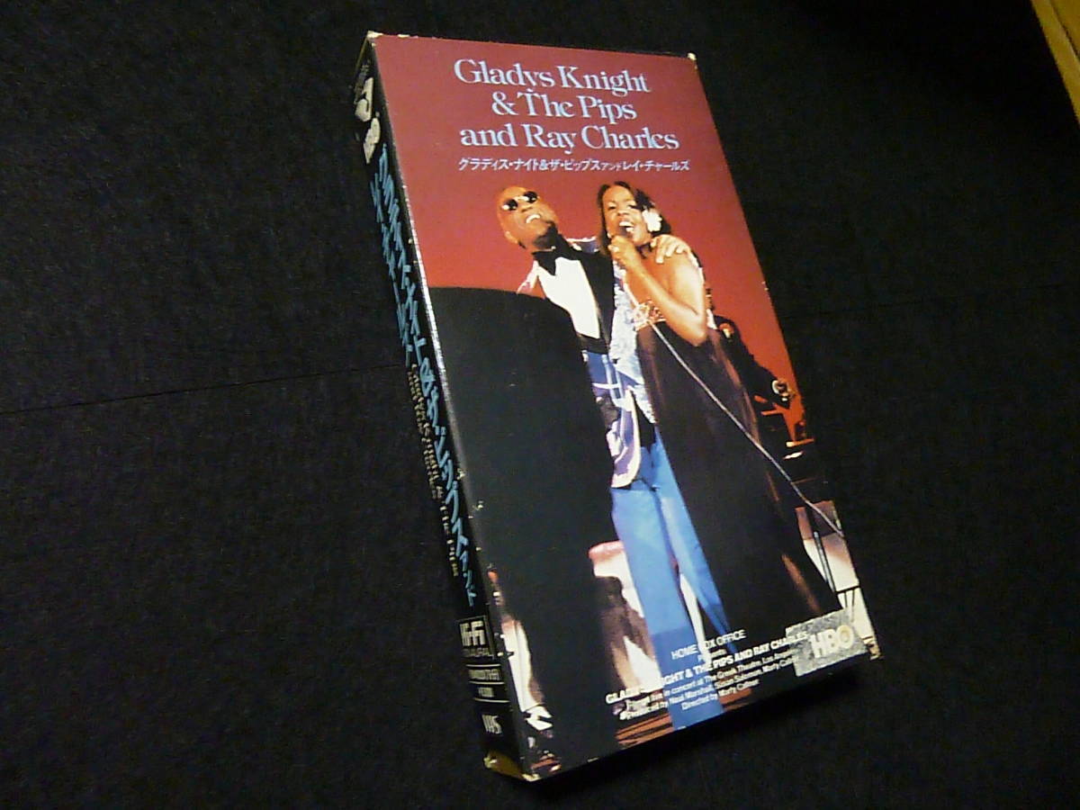 VHS Video／レイ・チャールス Gladys Knight & the Pips and Ray Charles - Live in Los Angeles 1979／1984／検：Collection Japan_画像1