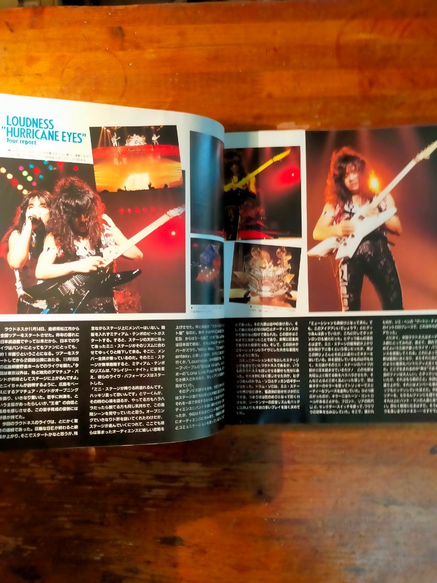 【送料無料】YOUNG GUITAR 1988年1月 ヤングギター（ジョージ・リンチ ラウドネス 高崎晃 ドッケン メタリカ マイケル・シェンカー スコア)